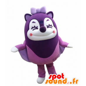 Púrpura ardilla voladora mascota en el aire de risa - MASFR031030 - Ardilla de mascotas