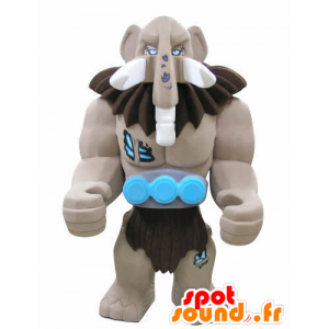 Lego maskot, jättebrun mammut - Spotsound maskot
