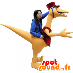 Naranja de la mascota y el dinosaurio rojo, gigante - MASFR031061 - Dinosaurio de mascotas