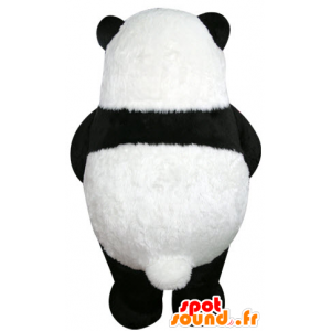 Mascotte de panda noir et blanc, très beau et réaliste - MASFR031070 - Mascotte de pandas
