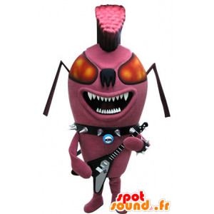 Hormiga mascota de rosa, insectos punk. mascota de la roca - MASFR031075 - Insecto de mascotas