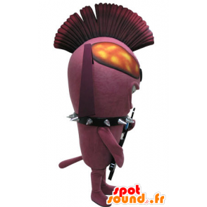 Mascotte de fourmi rose, d'insecte punk. Mascotte rock - MASFR031075 - Mascottes Insecte