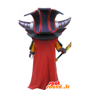 Samurai maskotti sarvet. Maskotti videopeli - MASFR031076 - Mascottes Humaines