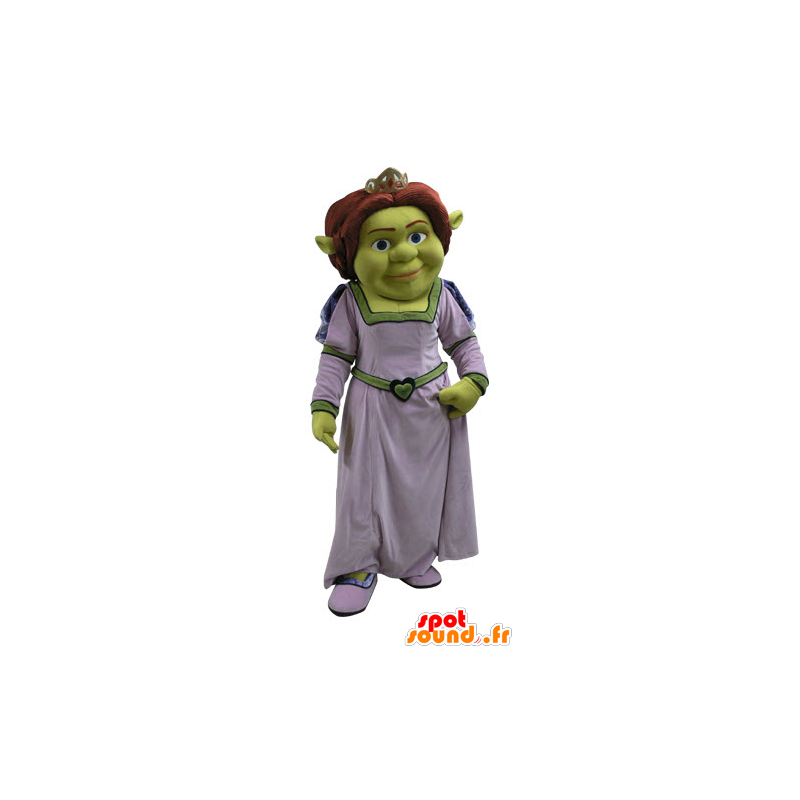 Shrek 3D Character Head Adult Brown & Green Slippers