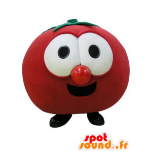 Mascot roten Riesen Tomate. Mascot Obst - MASFR031108 - Obst-Maskottchen