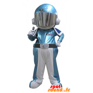 Mascote astronauta de Spaceman em combinação - MASFR031118 - Mascotes humanos