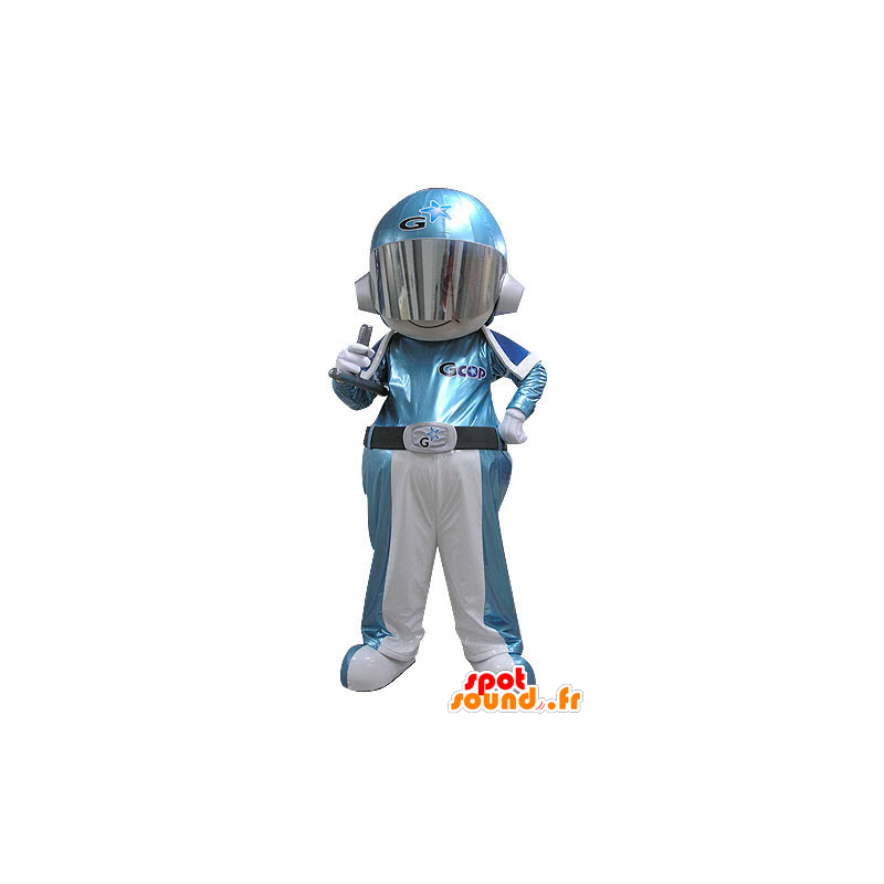 Astronaut Maskottchen, Kosmonaut in Kombination - MASFR031118 - Menschliche Maskottchen
