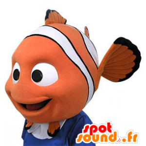 Mascot Nemo. cabeça em forma de mascote Nemo - MASFR031205 - Celebridades Mascotes