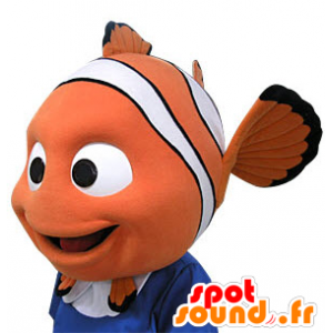 Mascot Nemo. vormige hoofdmascotte Némo - MASFR031205 - Celebrities Mascottes