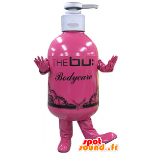 Zeep fles mascotte. lotion Mascot - MASFR031207 - mascottes objecten