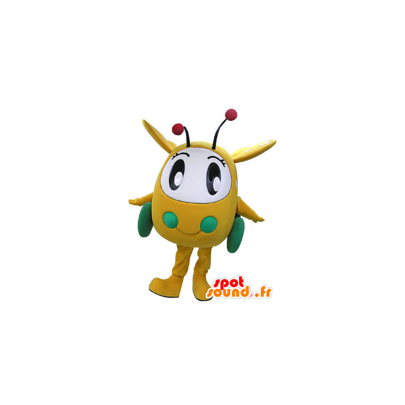 Mascot carro amarelo e verde, avião, brinquedo - MASFR031241 - objetos mascotes