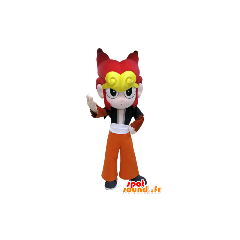 Futuristic character mascot. Mascot video game - MASFR031242 - Mascots famous characters