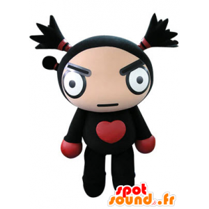 Mascota muñeca negro y rojo parecer feroz - MASFR031244 - Mascotas sin clasificar