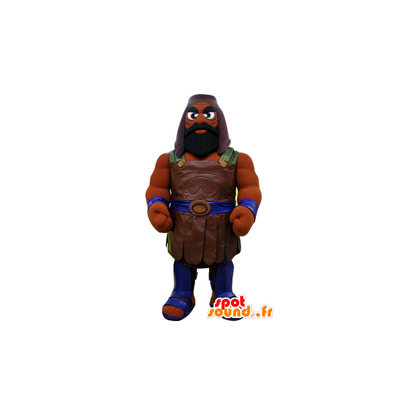 Gladiator mascot, bronzed soldier - MASFR031255 - Human mascots