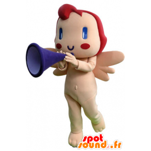 Angel Mascot, Cupid med vinger - MASFR031273 - menneskelige Maskoter