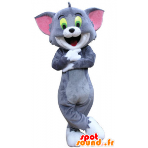 Tom mascote, o gato famoso desenho animado Tom e Jerry - MASFR031287 - Mascottes Tom and Jerry