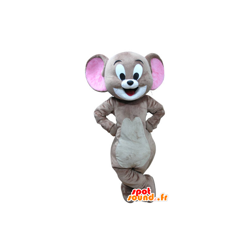 Jerry mascot, the famous mouse cartoon Tom and Jerry - MASFR031288 - Mascots Tom and Jerry
