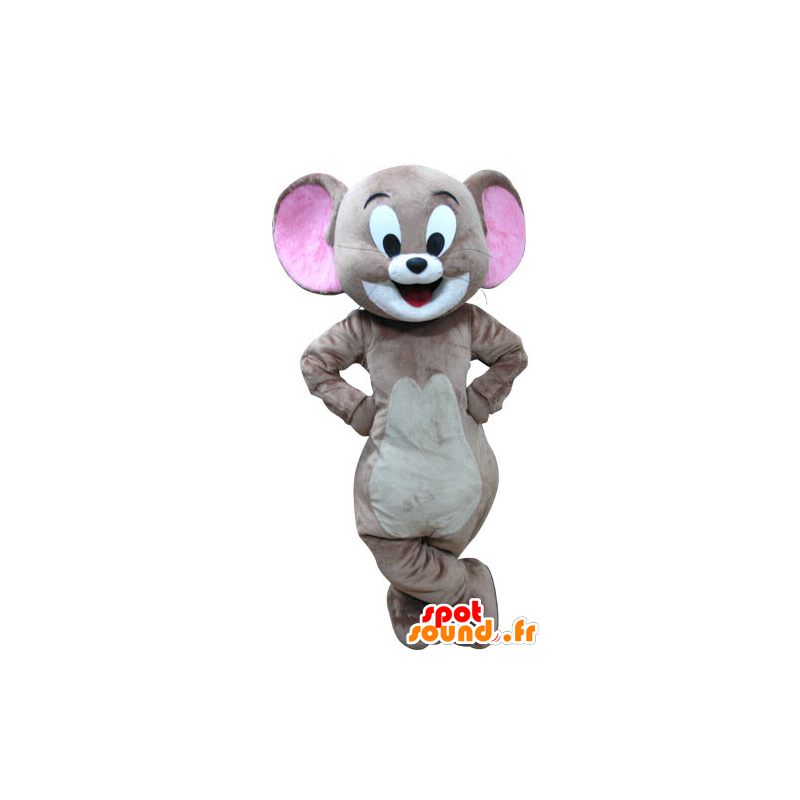 Jerry mascotte, de beroemde muis cartoon Tom en Jerry - MASFR031288 - Mascottes Tom and Jerry