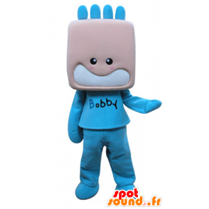 Mascot child, dressed in blue boy - MASFR031289 - Mascots child