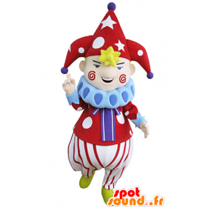 Clown-Maskottchen Charakter Zirkusvorstellungen - MASFR031316 - Maskottchen-Zirkus