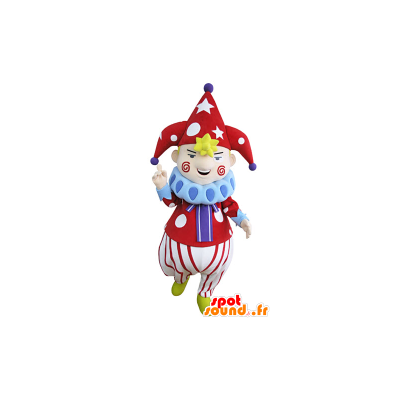 Clown-Maskottchen Charakter Zirkusvorstellungen - MASFR031316 - Maskottchen-Zirkus