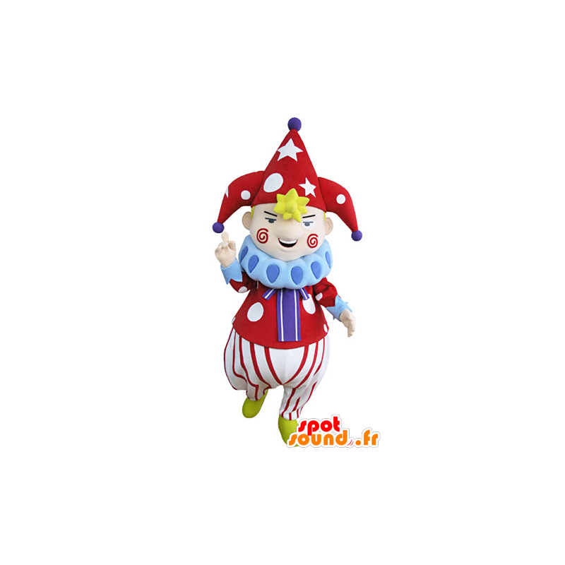 Mascotte de clown, de personnage de cirque, de spectacles - MASFR031316 - Mascottes Cirque