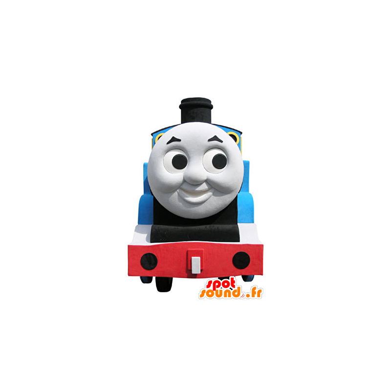 Mascot Thomas, de beroemde trein cartoon - MASFR031332 - Celebrities Mascottes