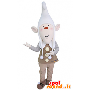 Leprechaun mascot with pointy ears and a cap - MASFR031363 - Christmas mascots