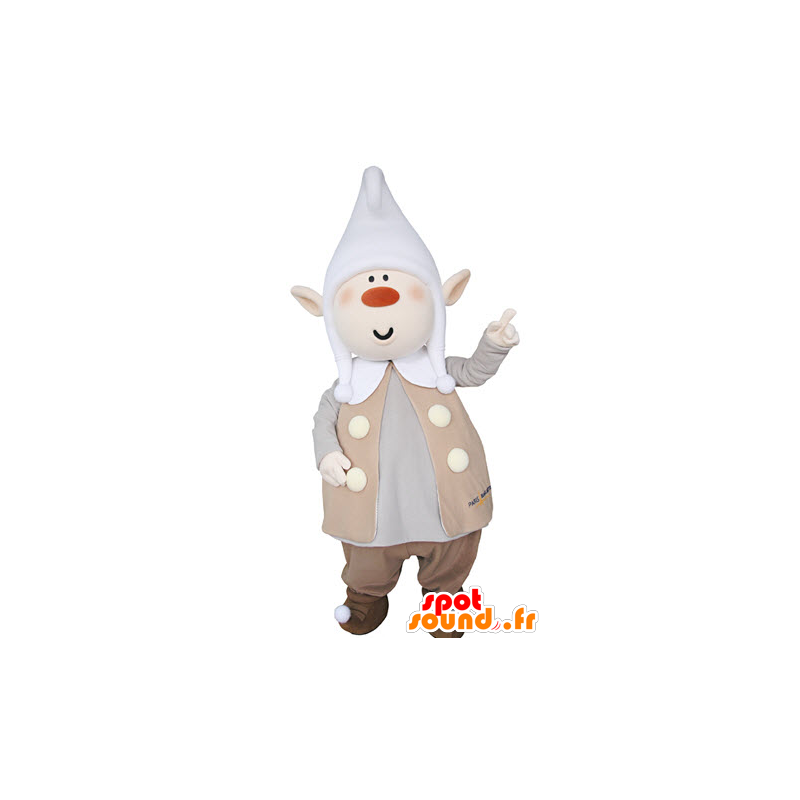 Mascotte de lutin dodu, avec les oreilles pointues et un bonnet - MASFR031364 - Mascottes Noël Mascotte de lutin dodu, avec les oreilles pointues et un bonnet - MASFR031364 - Mascottes Noël