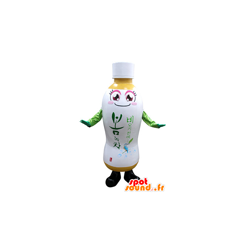 Plastic fles mascotte. drank mascotte - MASFR031367 - mascottes Flessen