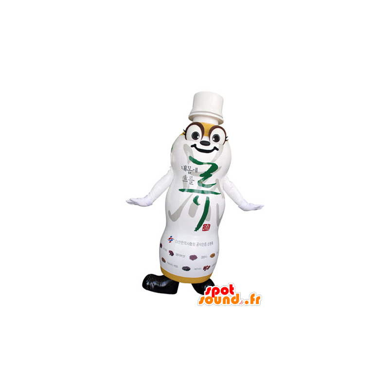 Mascotte de bouteille en plastique. Mascotte de boisson - MASFR031369 - Mascottes Bouteilles