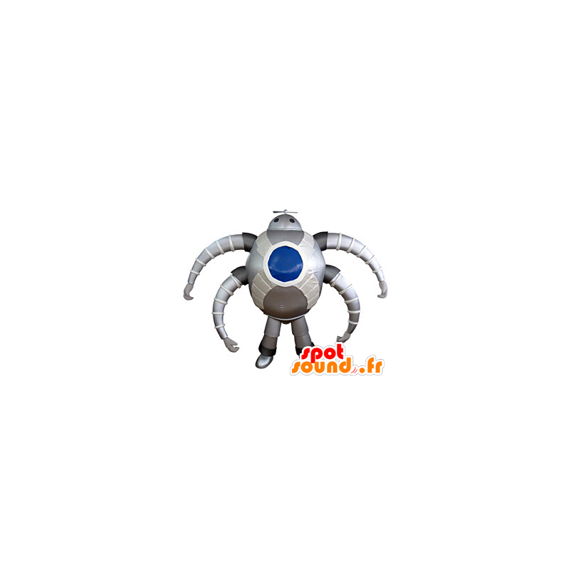 Robot maskot, futuristisk edderkopp - MASFR031371 - Ikke-klassifiserte Mascots