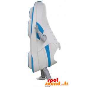 Mascot blue and white shoe. Mascot Basketball - MASFR031397 - Mascots of objects