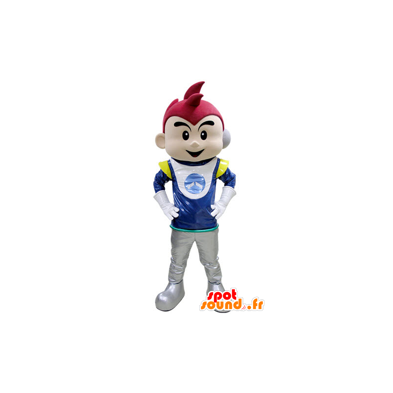 Boy mascot dressed as an astronaut - MASFR031407 - Mascots boys and girls