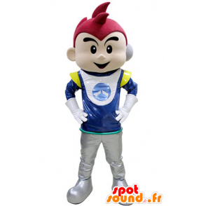 Boy mascot dressed as an astronaut - MASFR031407 - Mascots boys and girls