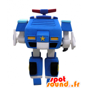 Macchina della polizia mascotte Transformers maniera - MASFR031431 - Mascotte di oggetti