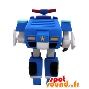 Politiewagen mascotte wijze Transformers - MASFR031431 - mascottes objecten