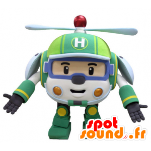 Ελικόπτερο μασκότ παιχνίδι για τα παιδιά - MASFR031436 - μασκότ παιδιών