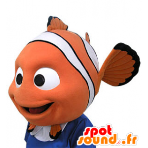 Mascot Nemo. vormige hoofdmascotte Némo - MASFR031452 - Celebrities Mascottes