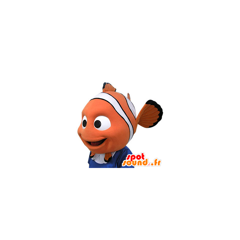 Mascot Nemo. shaped head mascot Nemo - MASFR031452 - Mascots famous characters