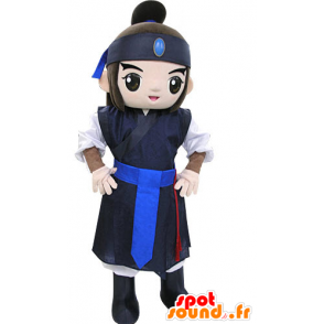 Maskottchen-Samurai-Krieger. Asian Maskottchen - MASFR031457 - Menschliche Maskottchen