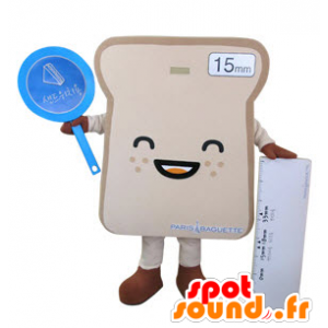 Giant sandwich sneetje brood Mascot - MASFR031495 - food mascotte