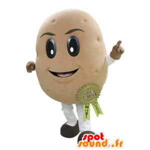 Fun and cute, with his smile, potato costume surprise your guests
