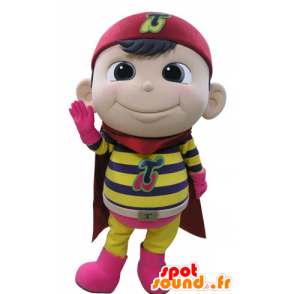 Mascot kind verkleed als superheld - MASFR031519 - mascottes Child