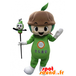 Mascot planta verde com solo - MASFR031520 - plantas mascotes