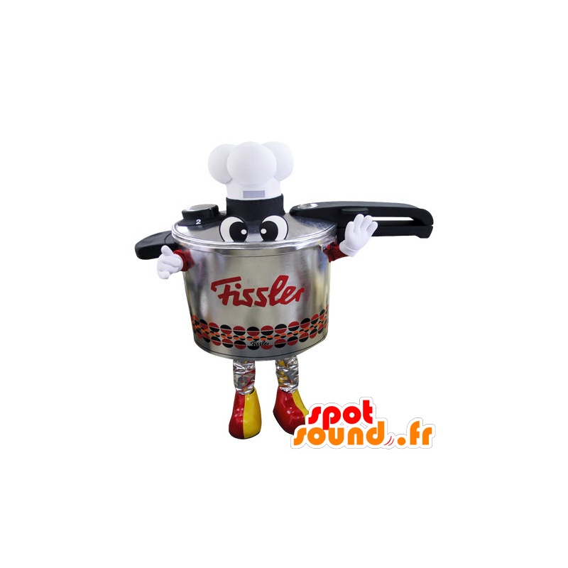Mascot snelkookpan. keuken Mascot - MASFR031532 - mascottes objecten