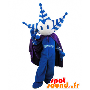 Sneeuwman mascotte hoofd met asteroïde - MASFR031551 - man Mascottes