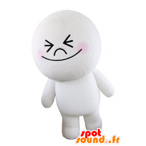Wholesale mascot white man, round and cute - MASFR031564 - Human mascots