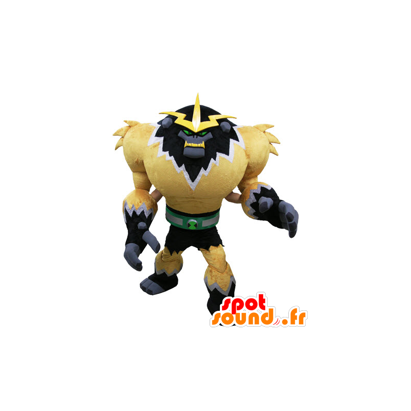Mascotte de monstre de jeu vidéo. Mascotte de gorille futuriste - MASFR031570 - Mascottes de Gorilles
