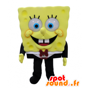 Maskot SpongeBob, která je známá kreslená postavička - MASFR031571 - Bob houba Maskoti